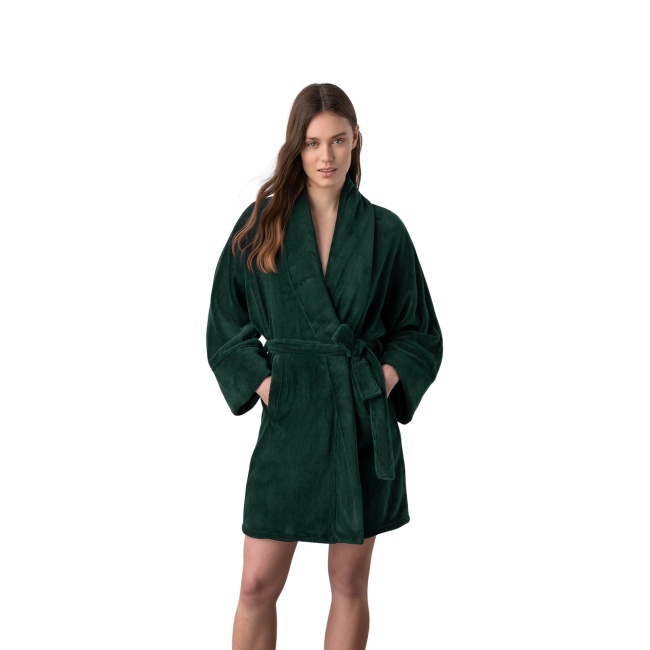 Vamp Γυναικεία Ρόμπα Fleece Πράσινη 17581-1