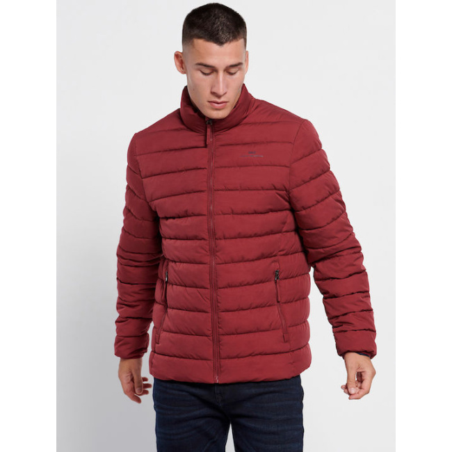 Funky Buddha Ανδρικό μπουφάν Wine FBM006-005-01