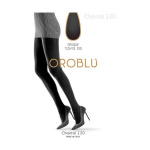 Oroblu γυναικείο καλσόν μαύρο chantal 120den