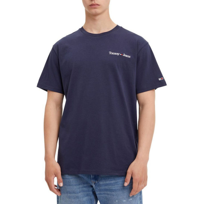 Tommy Jeans ανδρικό t-shirt Twilight navy DM0DM15790-C87