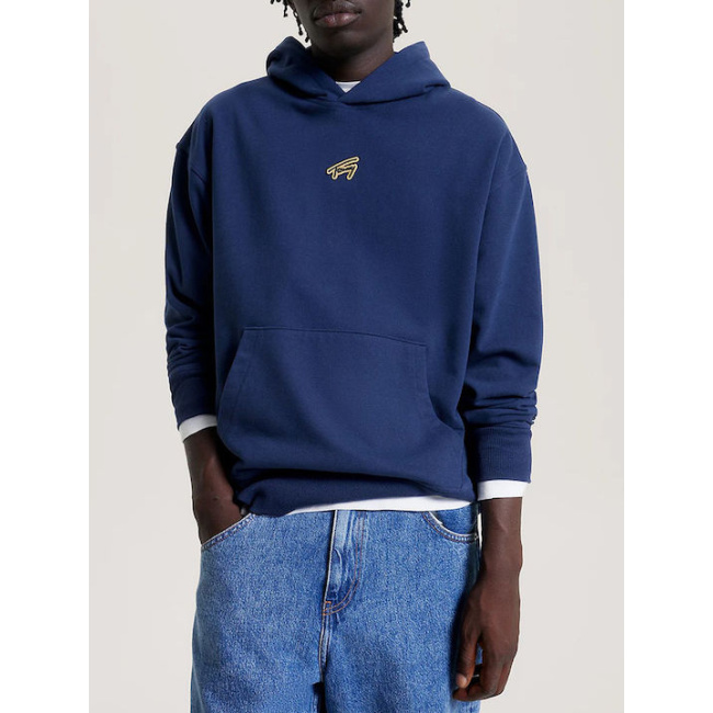 Tommy Jeans ανδρικό φούτερ blue DM0DM17785-C87