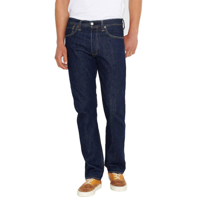 Levis 501™ original ανδρικό τζιν regular straight 005010101-blue