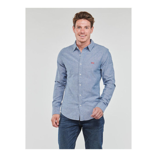 Levi's ανδρικό βαμβακερό slim oxford πουκάμισο μπλε 86625-0017 Navy Peony