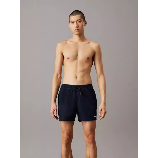 Calvin Klein Essential short ανδρικό συνθετικό μαγιό σκούρο μπλε KM0KM01111-CEF