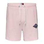 Tommy jeans ανδρική βαμβακερή βερμούδα regular fit ροζ DM0DM20936-TH3 precious pink