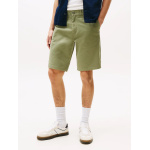 Tommy jeans ανδρική chino βαμβακερή βερμούδα Scanton λαδί DM0DM21950-MR6