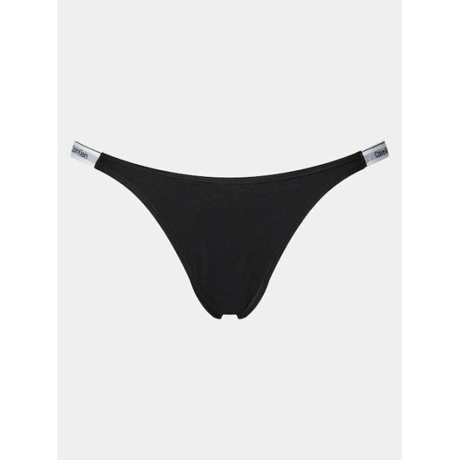 Calvin klein modern cotton γυναικείο string μαύρο 000QD5157E-UB1