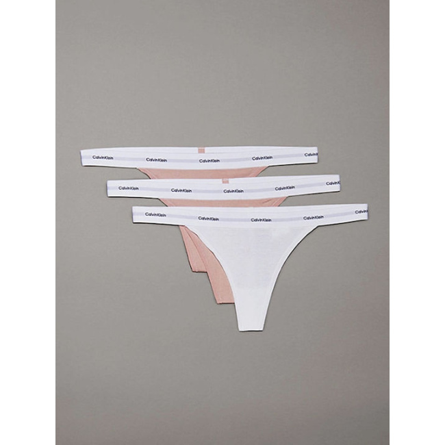 Calvin klein γυναικεία βαμβακερά string 3pack multi LV00QD5308-TL2