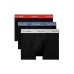 Calvin Klein Icon Cotton Stretch ανδρικά relaxed fit boxer 3pack μαύρα LV00NB4286-VQO
