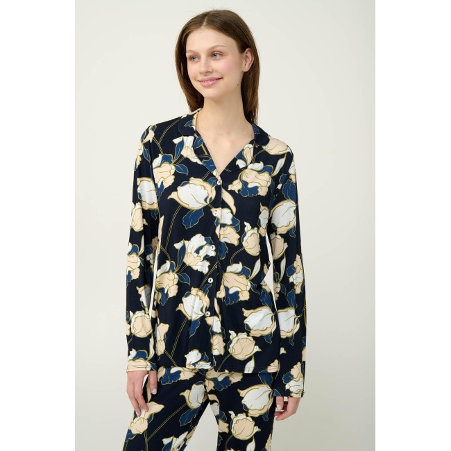 Vamp Γυναικεία Πυτζάμα 23113-blue