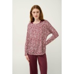 Vamp Γυναικεία Πυτζάμα Micromodal 23043- Red Windsor