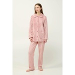 Vamp Γυναικεία Fleece Ρόμπα 23323-PINK TAN