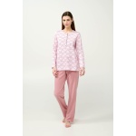 Vamp Γυναικεία Φούτερ Πυτζάμα 23233-rose elegance