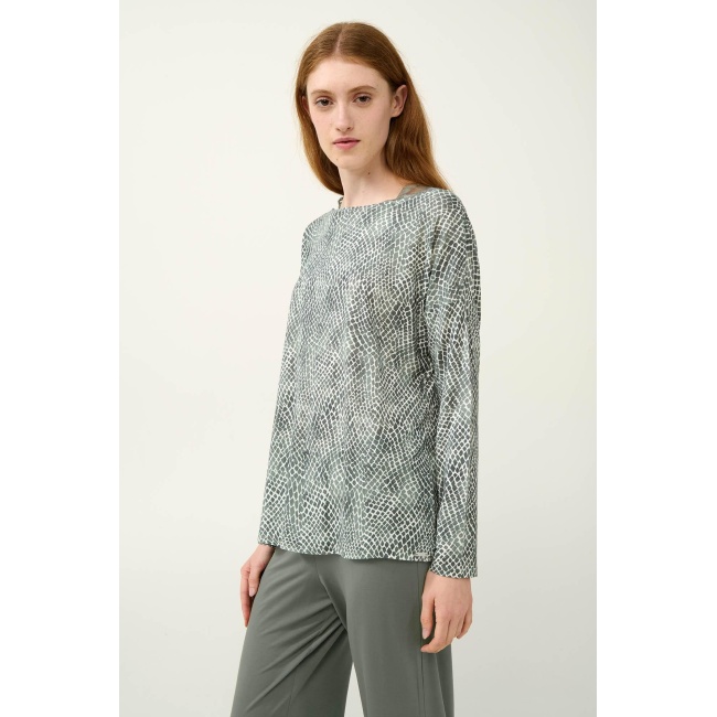 Vamp Γυναικεία Πυτζάμα Micromodal 23014-Green Sage