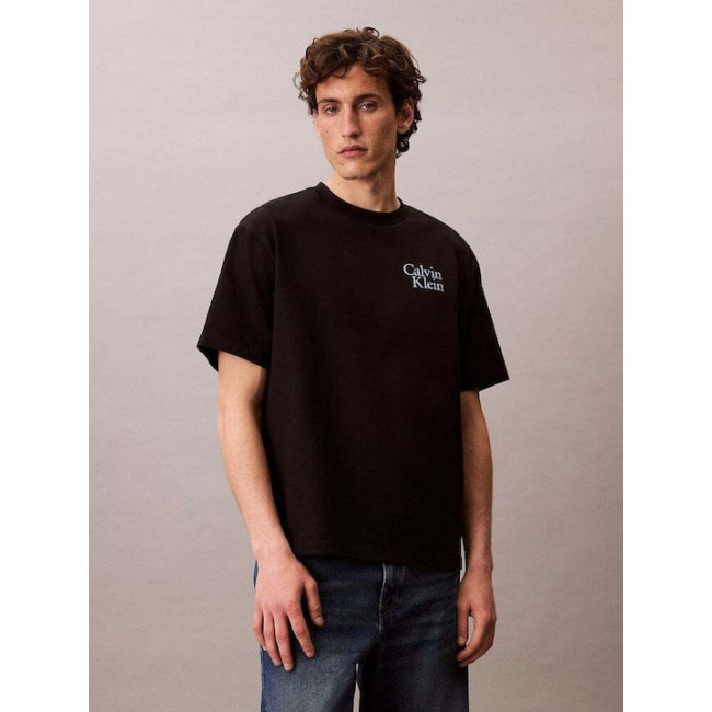 CALVIN CLEIN jeans T-shirt Μαύρο-LV04RC808G-UB1
