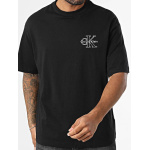 Calvin Klein Jeans ανδρικό βαμβακερό regular t-shirt μαύρο LV04RC856G-UB1