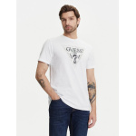 Guess ανδρικό βαμβακερό t-shirt regular fit λευκό M5YI15I3Z14-G011