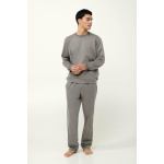 Vamp Ανδρική Μονόχρωμη Φούτερ Φόρμα 23711-GRAY DECEMBER