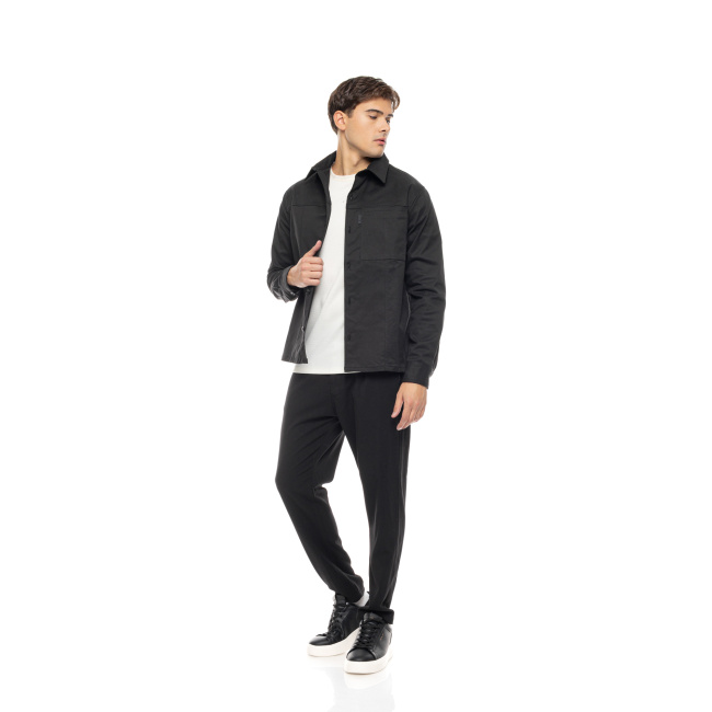 Cover Jeans ανδρικό παντελόνι chinos μαύρο S Willy R0111-31-Black