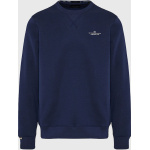 Funky Buddha the essentials ανδρικό βαμβακερό regular φούτερ μπλε FBM012-003-06-Navy