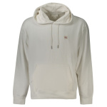 Calvin Klein Jeans ανδρικό βαμβακερό regular φούτερ λευκό LV04RC274G-YAF Bright White