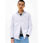 Tommy Jeans Oxford  Βαμβακερό Πουκάμισο σιέλ dm0dm21298-c3q