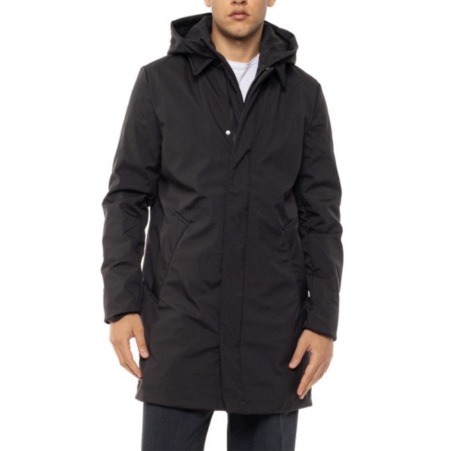 Splendid Ανδρικό Μπουφάν 2 σε 1 με Αποσπώμενη Κουκούλα 54-201-081 Μαύρο