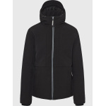 FUNKY BUDDHA Ανδρικό μπουφάν με κουκούλα FBM012-015-01 Μαύρο