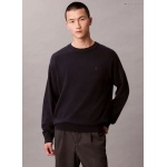 Calvin Klein Jeans ανδρικό βαμβακερό πουλόβερ regular fit μπλε LV04RC309G-CEF Dark Sapphire
