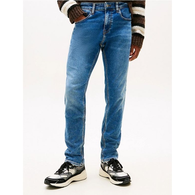 Tommy Jeans ανδρικό Scanton slim τζιν παντελόνι denim medium DM0DM21378-1A5