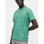 Tommy Jeans ανδρικό βαμβακερό regular t-shirt πράσινο DM0DM20744-0H9 Bahama Green