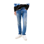 Tommy Jeans ανδρικό Austin slim tapered τζιν παντελόνι denim medium DM0DM20987-1A5