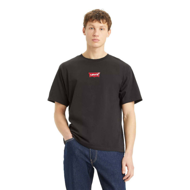 Levi’s Vintage Fit ανδρικό βαμβακερό t-shirt μαύρο 0008C0005-black