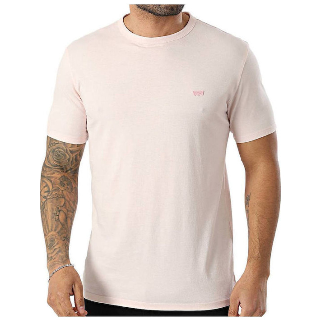Levi’s Original Tee Standard Fit ανδρικό βαμβακερό t-shirt ροζ 005GX0018