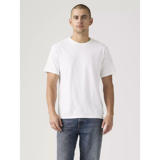 Levi’s Graphic Tee ανδρικό βαμβακερό relaxed t-shirt λευκό 161432401