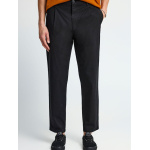 Funky Buddha ανδρικό βαμβακερό comfort fit chino παντελόνι μαύρο FBM013-014-02-black