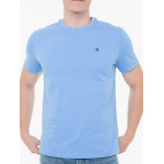 Calvin Klein Jeans ανδρικό βαμβακερό regular t-shirt γαλάζιο LV04RD254G-C32 Blue Descent