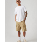 Levi's Carier cargo shorts ανδρική βαμβακερή βερμούδα μπεζ 001KG-0012