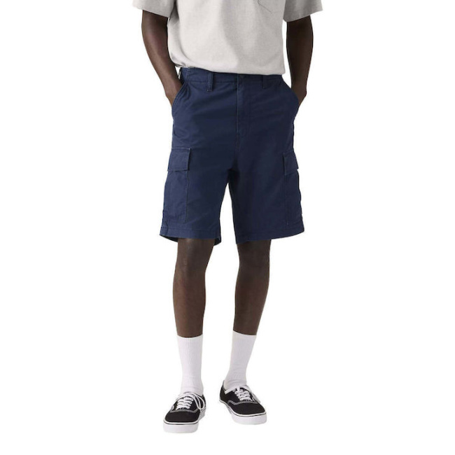 Levis Carier cargo shorts ανδρική βαμβακερή βερμούδα μπλε 001KG-0053