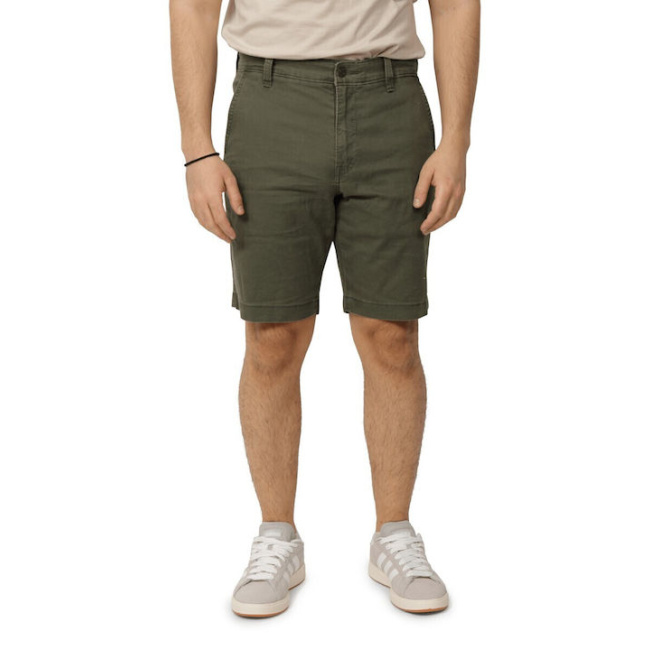 Levi’s XX Chino shorts standard fit ανδρική βαμβακερή βερμούδα λαδί 172020091-Ladi