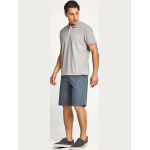 Funky Buddha Essential ανδρική chino βερμούδα regular fit μπλε FBM013-001-03 Dusty Blue