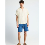 Funky Buddha Essential ανδρική slim tapered τζην βερμούδα denim FBM013-073-03 Md Blue