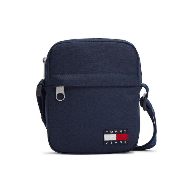 Tommy Jeans Essential Daily Reporter χιαστί τσαντάκι μπλε  AM0AM13710-C1G