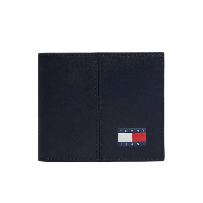 Tommy Jeans Heritage Leather ανδρικό πορτοφόλι μπλε AM0AM14282-C1G