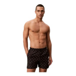 Calvin Klein Covered Waistb ανδρικό μαγιό σορτς Diamond Logo μαύρο LV00N61027-PCS