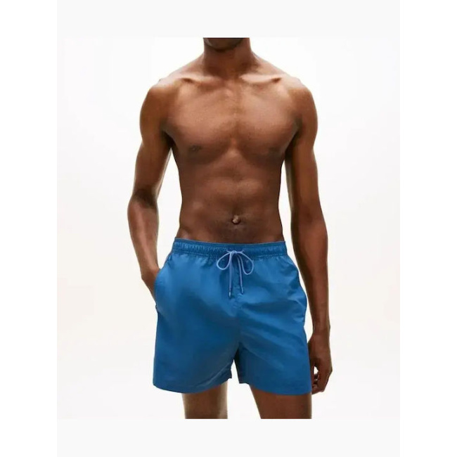 Tommy Hilfiger ανδρικό συνθετικό μαγιό regular fit μπλε UM0UM03730-DBZ Aegean Sea