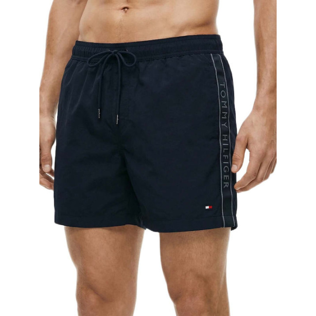 Tommy Hilfiger ανδρικό συνθετικό μαγιό regular fit μπλε σκούρο UM0UM03730-DW5 Desert Sky