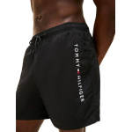 Tommy Hilfiger regular ανδρικό συνθετικό μαγιό shorts μαύρο UM0UM03748-BDS