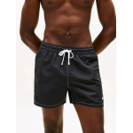 Tommy Jeans Heritage Logo ανδρικό μαγιό regular μαύρο UM0UM03852-BDS