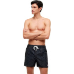Tommy Jeans Logo ανδρικό μαγιό regular fit μαύρο UM0UM03854-0GL
